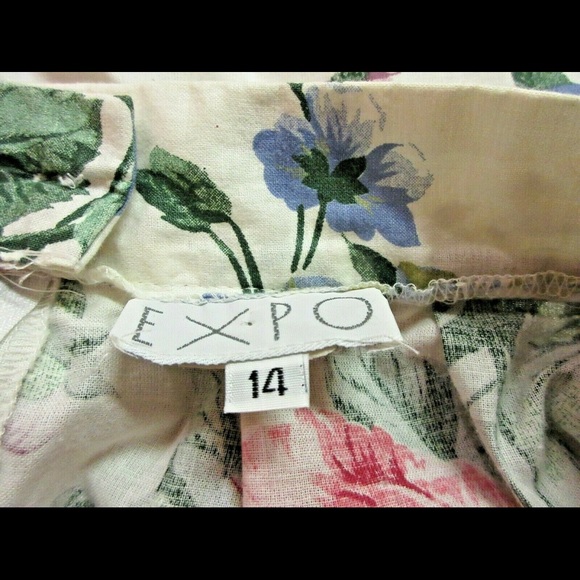 Floral skirt by Expo sz 14 - Picture 4 of 4
